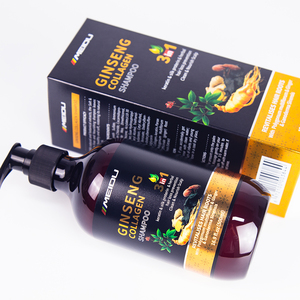 Shampooing au collagène et au ginseng 500 ml en gros – Formule protéinée de kératine et de soie pour un nettoyage en profondeur, contrôle du sébum et soin hydratant du cuir chevelu - Product Image 3