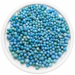 Perles en pierre de Larimar naturelle uniques, les plus vendues pour la fabrication en gros destinées aux créateurs - Product Image 5