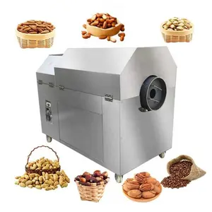 Lowest price Stainless steel body, sturdy and durable more even cooking roasting machine for nuts