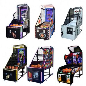 High Performance Coin Operated Metal Basketball Shooter <b>Trainer</b> with Rotating Net for Indoor Use Arcade Game (English) - Product Image 3