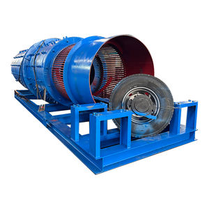 غسالة دوارة صغيرة الحجم من تروميل 5-10tph لغسيل الرمال الذهبية - Product Image 1