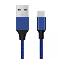 Kabel USB Type C 90 Derajat untuk Pengisian Cepat dan Transfer Data, Kabel Data Cepat untuk Note 8 Pro