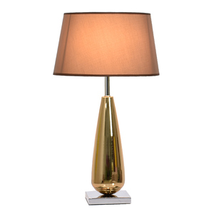 Lampe de salon de luxe pour la décoration de la maison avec abat-jour en soie plastique noire pour lampe de bureau double - Product Image 4