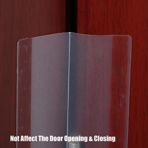 Probebi, protector autoadhesivo para pellizco de dedo, <span class=keywords><strong>bloqueador</strong></span> de huecos de costura de puerta de alta elasticidad, tira de sellado de protección antipellizco de seguridad para bebés - Product Image 3