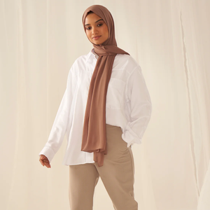 Tùy chỉnh Nhà cung cấp của thiết kế mới nhất của Hàn quốc-lấy cảm hứng từ voan khăn hijab khăn choàng <span class=keywords><strong>Watermark</strong></span> Medina lụa cho người Hồi Giáo-cho mùa thu - Product Image 2