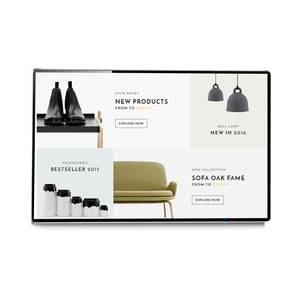 27 inch rk3566/RK3288 Quad Core <span class=keywords><strong>Android</strong></span> 10 điểm LCD cảm ứng quảng cáo kỹ thuật số biển và hiển thị cho không người lái siêu thị - Product Image 5