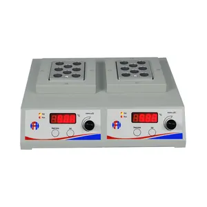 High quality Lab Equipment HDB-102T Lab Dry Block Heater Thermostatic Shaking Incubator Bioshaker Dry Bath Portable sale