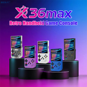 X36max <b>Retro</b> <b>Handheld</b> Game <b>Console</b> 4inch IPS Screen 3500mAh Wi-Fi 64GB/128GB Portable Video Player 10000 Games Children's Gift - Product Image 1