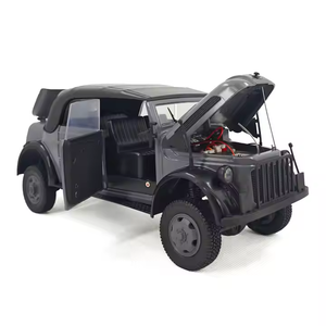 Đức chỉ huy hợp kim 1/18 Xe Mô Hình 2.4GHz kim loại đồ chơi 4x4 4CH Thi Đua quân sự sở thích Quà Tặng HG4-51 - Product Image 6