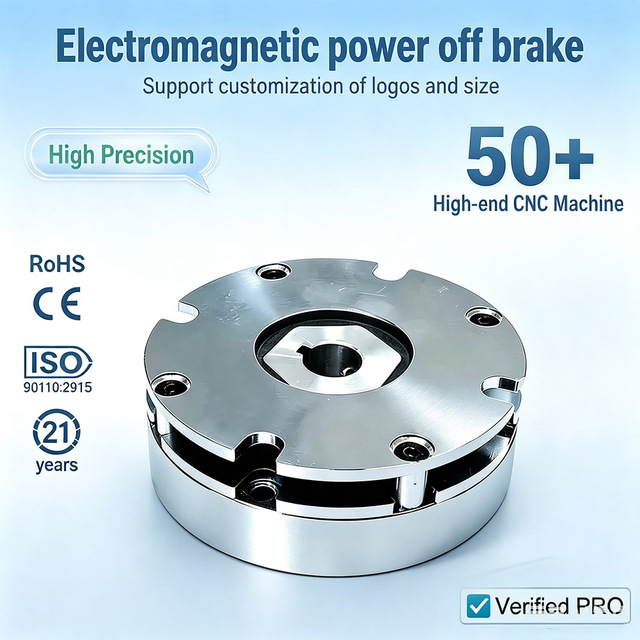 Taijin DC24V BLDC Motor-Engine Electromagnetic Power-off Brake New Safe Holding (Factory OEM Hot Selling)