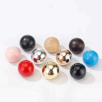 Flacon de parfum avec couvercle en bois assorti, couvercle rond en ABS