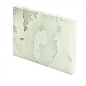 Modernes Hotel-Design Künstliche Steinplatte Weißer Alabaster Onyx-Platte 600x1200mm Wasserdicht für Inneneinrichtung Großhandel - Product Image 2