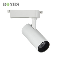Nouvelle Arrivée Noir 18W Plafond Intelligent Dali Spotlight Focus Réglable COB Piste LED Spot Light
