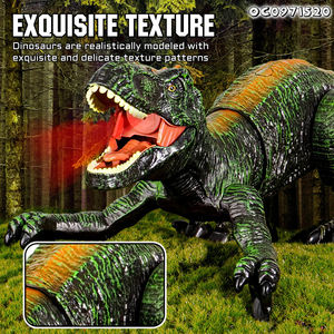 Mistspray Rc Dier Speelgoed Simulatie Modellen Jurassic Tyrannosaurus Rex Dinosaurus Licht Op Voor Themapark Met 2.4G Afstandsbediening - Product Image 5
