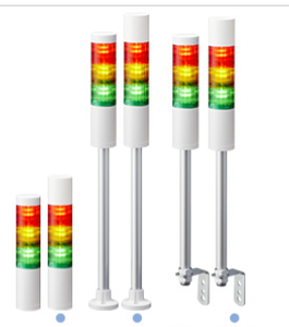 MS-PATLITE LR5-302PJBW-RYG ไฟสัญญาณ LED 3 ชั้น ขนาด 50 มม. สำหรับระบบอัตโนมัติ สินค้าใหม่และของแท้ในสต็อก - Product Image 2