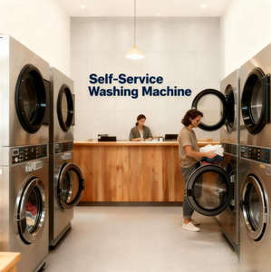 El mejor equipo de lavandería inteligente eléctrico, lavadora de limpieza en seco comercial de limpieza Simple para negocios, precio económico - Product Image 1