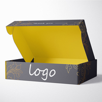 Cajas de Envío de Cartón Corrugado Laminado Mate con Impresión Personalizada de Fábrica, Materiales Reciclados Certificados, Logotipo Personalizado