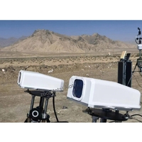 Léger monté sur véhicule ou sous-grade nettoyage automatique des vitres 3D Coherent Doppler Wind Lidar sur un navire/sur une plate-forme de bouée