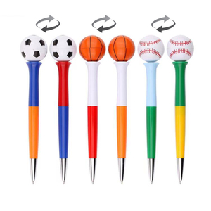 NP-097 Bolígrafo Giratorio con Forma de Pelota de Béisbol, Fútbol o Baloncesto con Logotipo para Regalo Promocional - Product Image 1