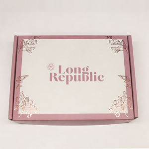Cajas de Envío Personalizadas de Papel Reciclado Rosa Intenso, Impresión de Cajas de Embalaje, Cajas de Envío con Etiqueta Privada - Product Image 4