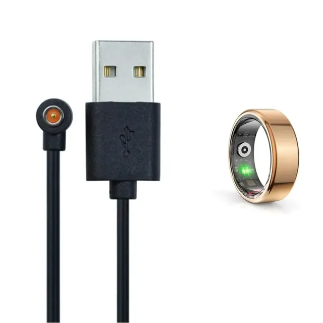4mm Smart Ring Charger Cable,for R02 R03 R06 R08 R09 R10 R11 R11M SR11M R12 BJ02 SRC01 SRC10 Smart Ring Magnetic Charging