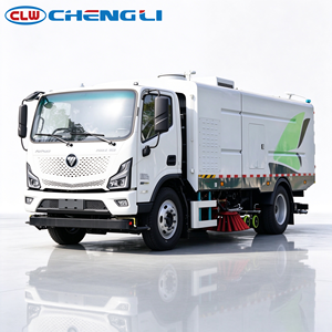 Camión de Limpieza Eléctrico Foton de 12 Toneladas, Económico, Bajo Costo Operativo, OEM ODM para Municipios y Flotas Gubernamentales - Product Image 1