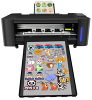Cortador de pegatinas de hoja automática de doble cabezal con producto de plotter de gráfico de servomotor para cortador de vinilo de Software Signmaster