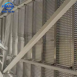 Maille métallique perforée en acier inoxydable 304 et aluminium avec services de poinçonnage, découpe et pliage pour caches de radiateurs - Product Image 2