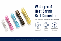 Connecteurs à sertir étanches en PVC thermorétractable IP67 pour câblage automobile BHT125 – Vente Flash