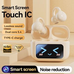 Open <b>Ear</b> <b>Clip</b> Wireless Bluetooth Earphones with Intelligent Touch Color Screen, Sports Earphones, Running and Fitness Earphones - Product Image 2