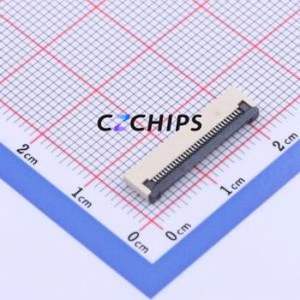 FC05-S32FCT-00 FFC/FPC Connector SMD,P=0.5mm,Horizontal Mount Connector Flip Cover Type Bottom Contact 32P 0.5mm - Product Image 1