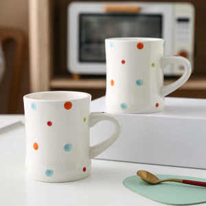 China Supplier Eco-friendly Ceramic Tea & Coffee Mug Gift <b>Set</b> Thick Wall Cartoon Pattern <b>Microwave</b> Safe Reusable Food Safe - Product Image 3