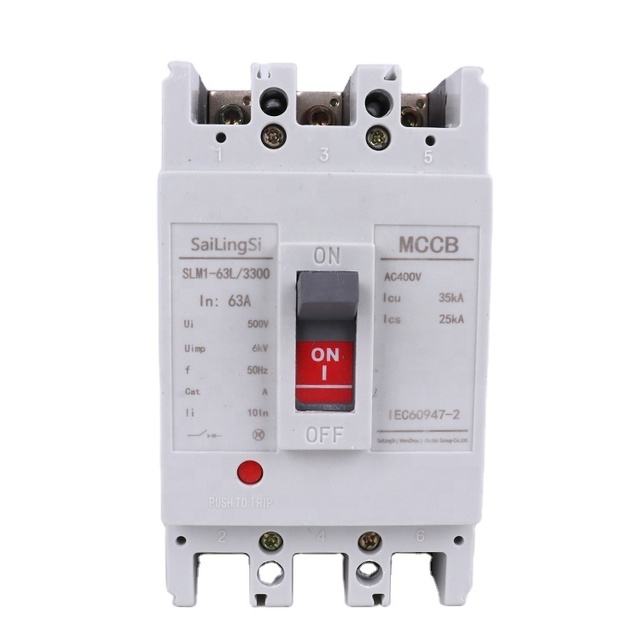 RTS 2023 New High Quality Miniature Mccb 3P 63A Moulded Case Circuit Breaker