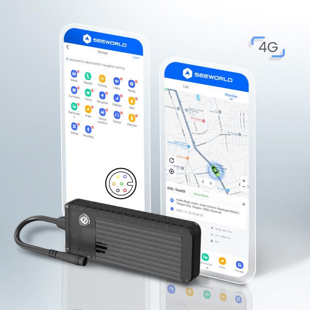 IoT Smart NB-IoT Anti-Jamming GPS Tracker for Logistics Fleet Android Auto Compatible 1-Year Warranty Online System Included