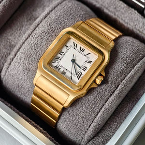 Montre automatique de style pilote carrée OEM A7 Factory, collection, vis apparentes, plusieurs couleurs, hommes - Product Image 4