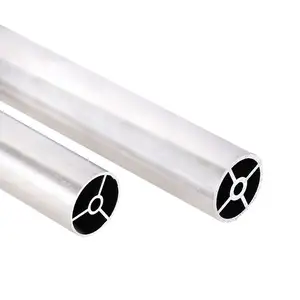 Hot Selling Low Price Extrusion 6063 Round aluminium profile Rollers Tubes for Printing Supplies