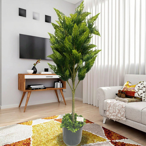 Cây thông bonsai nhân tạo trong nhà chất lượng cao, làm thủ công riêng lẻ, mang lại vẻ đẹp và sự đơn giản. - Product Image 2