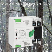 Interrupteur de transfert automatique triphasé de qualité industrielle 125, 2P 100A 220V, capacité de coupure 20kA, pour générateur électrique urbain, format mini PC
