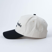 Gorra de Béisbol de 5 Paneles con Logotipo Bordado Personalizado, Gorra Trucker de Algodón de Dos Tonos con Visera Curva, Gorras Personalizadas para Bodas, Gorra Snapback
