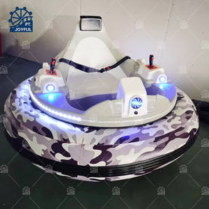 ยูเอฟโอบั๊มเปอร์ไฟฟ้าหมุนได้360องศาสนามเด็กเล่นในร่มไฟเบอร์กลาสทนทานสำหรับเด็กผู้ใหญ่3-15ปีสำหรับนั่งกลางแจ้ง - Product Image 3