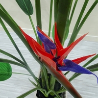 Arbre artificiel des oiseaux de paradis avec fleur pour la décoration intérieure et extérieure