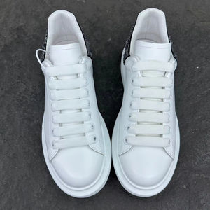 Zapatillas Deportivas de Lujo de Diseñador, con Detalle de Diamantes, Transpirables, Blancas, Cerradas, para Parejas, Casuales, para Exteriores, para Hombre y Mujer - Product Image 3