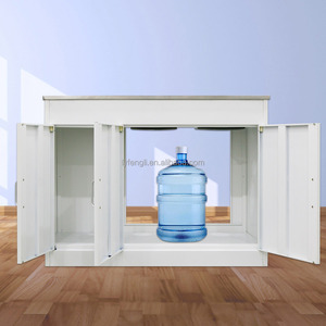 Factory Customized Kitchen Steel Storage Basin <b>Cabinet</b> Environmental Powder Coating Water Resistant ISO Certified Easy Clean - Product Image 5