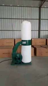 Collecteur de poussière industriel à double sac pour bois, incluant un moteur 3KW 4HP, et un collecteur de poussière sous vide 4KW très demandé pour machines à bois. - Product Image 5