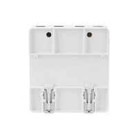 Interrupteur sélecteur électrique 220V 63A 80A 100A avec affichage LED de surveillance en temps réel, protection IP20, en cuivre, montage sur rail DIN