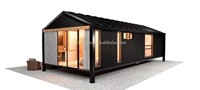 Maison modulaire de 30 m² avec 2 chambres, entièrement meublée, petite maison préfabriquée, cabane moderne, maison de jardin écologique, casa