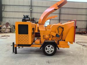 Machine de découpe machines forestières branche d'arbre diesel déchiqueteuse de bois - Product Image 4