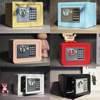 Großhandel Ganghao Mini Digitaler Safe Vollstahl Elektronisches Codeschloss Diebstahlsicherer Sicherheitsschrank 17x23x17cm für Zuhause und Hotel