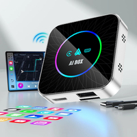 Nouveauté Android 13 2 Go + 16 Go Boîte intelligente universelle pour voiture Android Auto sans fil avec CarPlay, Netflix et YouTube