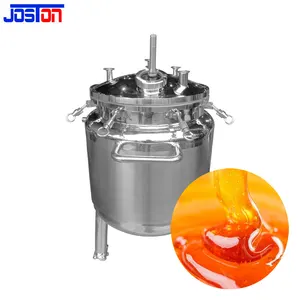 JOSTON stainless steel ss304 JUTE oil sryup low temperature alcohol ethanol solvent holding vessel sing full jacket storage tank